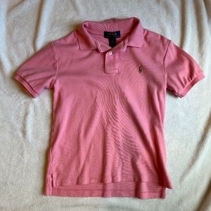 Polo Ralph Lauren Boys Pink Short Sleeve Shirt